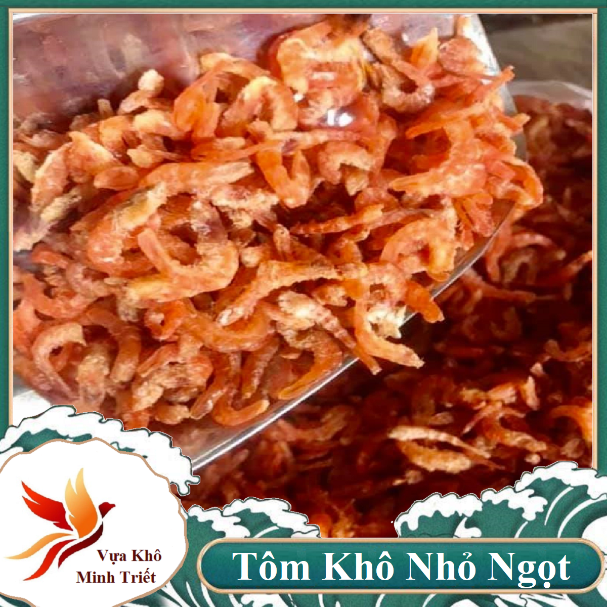 Tôm khô nhỏ nấu canh giàu đạm thiên nhiên - đồ khô - thực phẩm--vựa khô minh triết