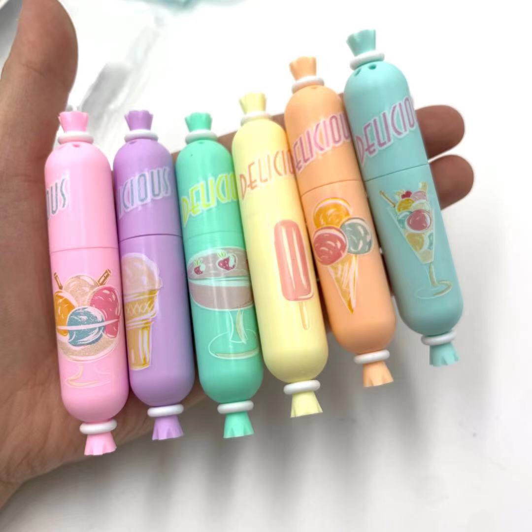 Bộ 6 Bút Dạ Quang Nhớ Dòng