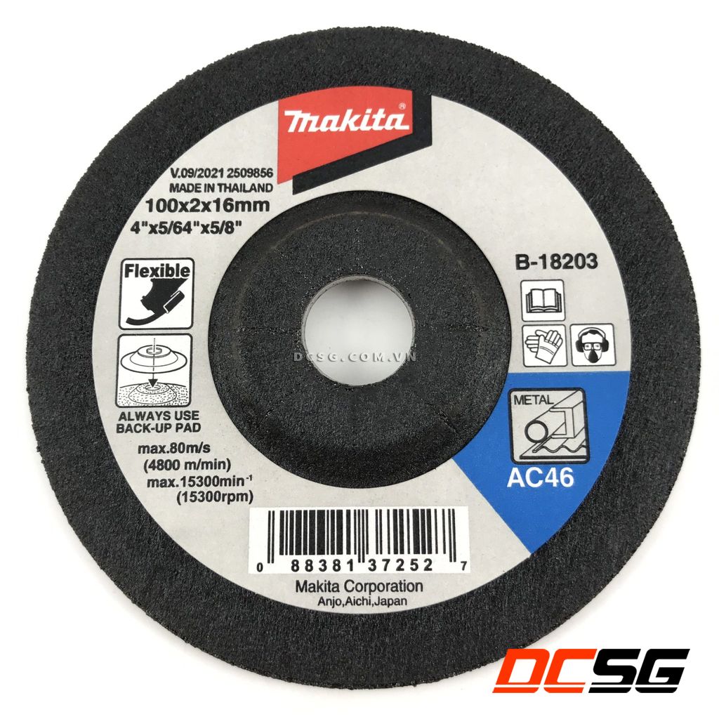Đá mài (mềm) 100mm MAKITA B-18203 | DCSG