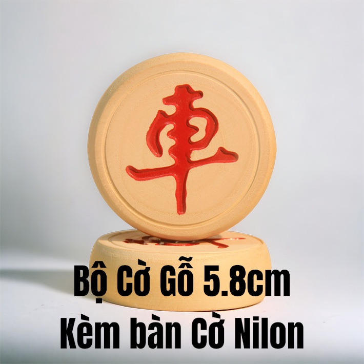 Bộ cờ tướng bằng gỗ nhiều size - bộ chơi cờ tướng - đồ chơi trí tuệ
