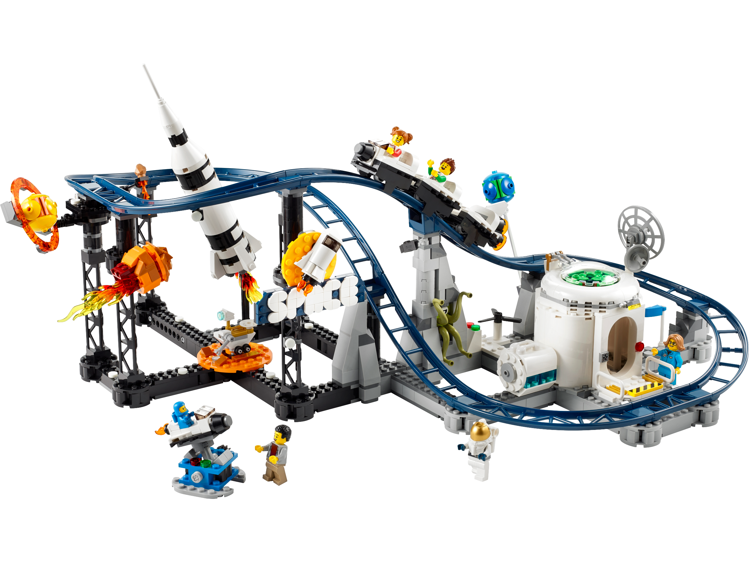 [HAPPY BRICKS] LEGO  CREATOR 3in1 - 31142 - TÀU LƯỢN SIÊU TỐC KHÔNG GIAN - SPACE ROLLER COASTER