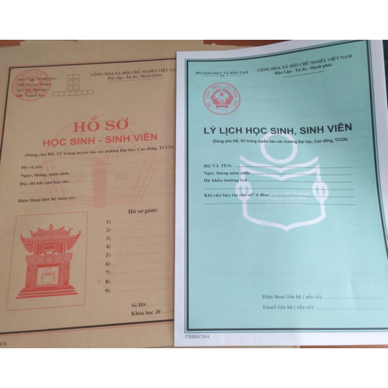 Hồ sơ học sinh sinh viên