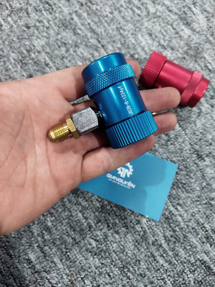 Đầu nạp ga xanh đỏ ryf1234
