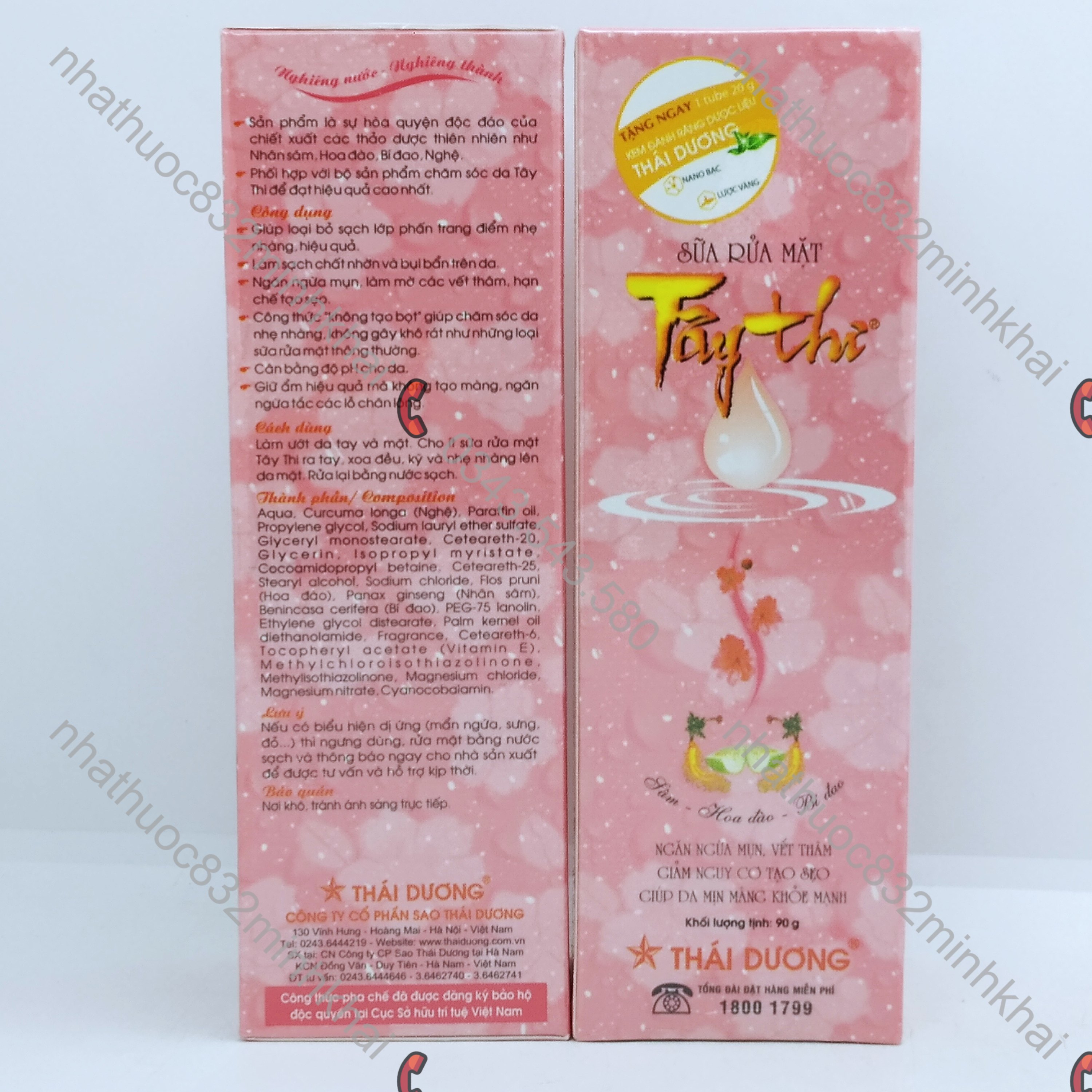 Sữa rửa mặt Tây Thi 90g