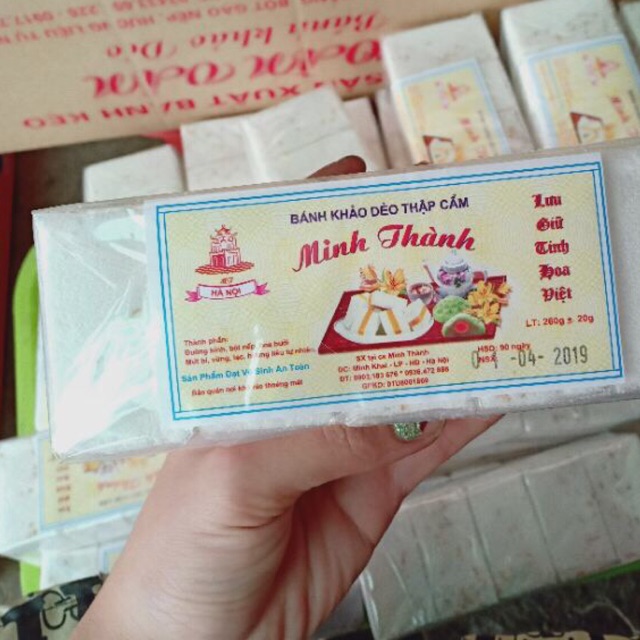Bánh khảo dẻo thập cẩm