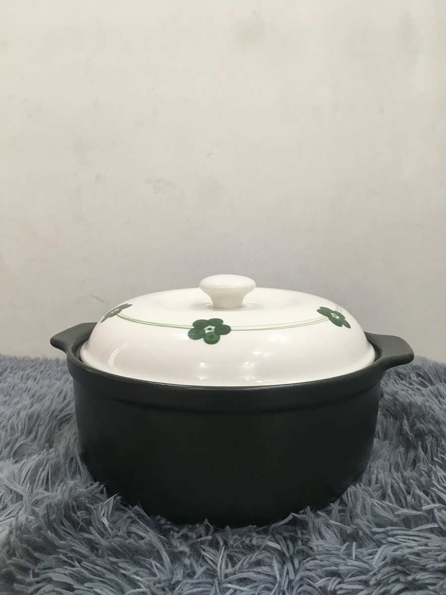 NỒI SỨ 24 CM - 3 LÍT - GỐM SỨ VIỆT