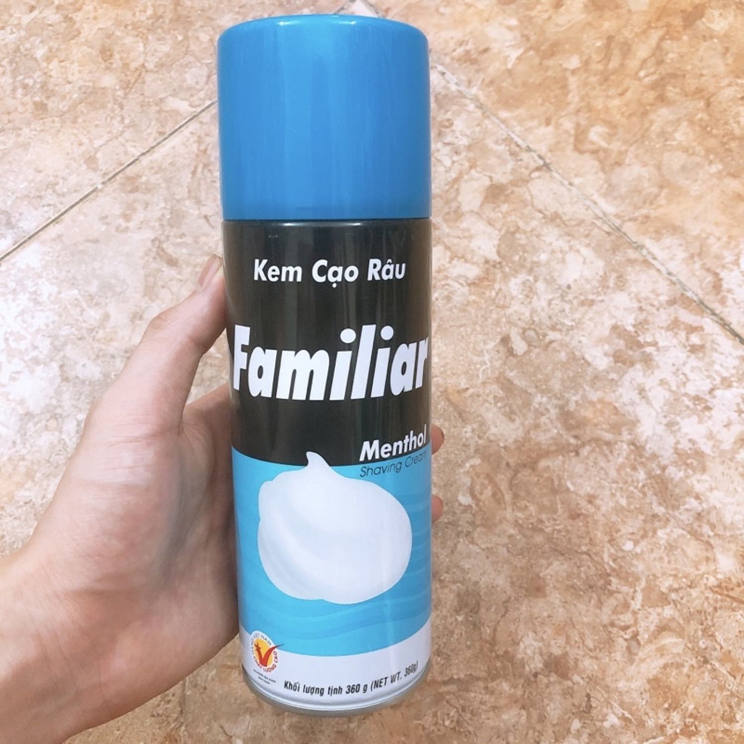 Bọt cạo râu Familiar , kem bọt cạo râu Familiar Cao cấp 360g
