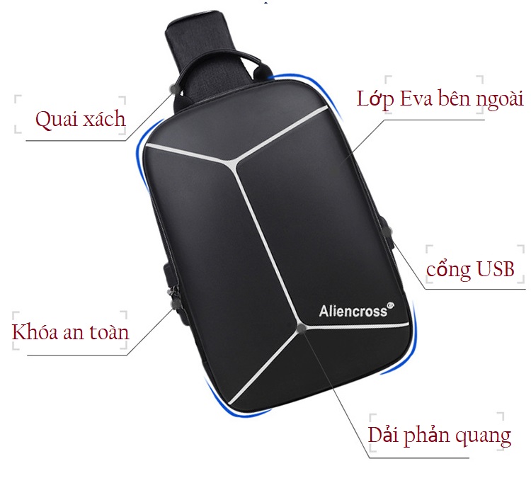 [HCM]Balo chống thấm nước một quai AlienCross.