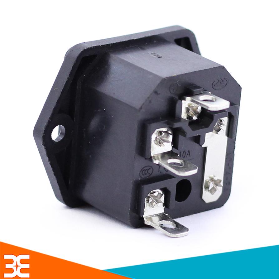 Jack Cắm Âm 3 Chân 220VAC-10A