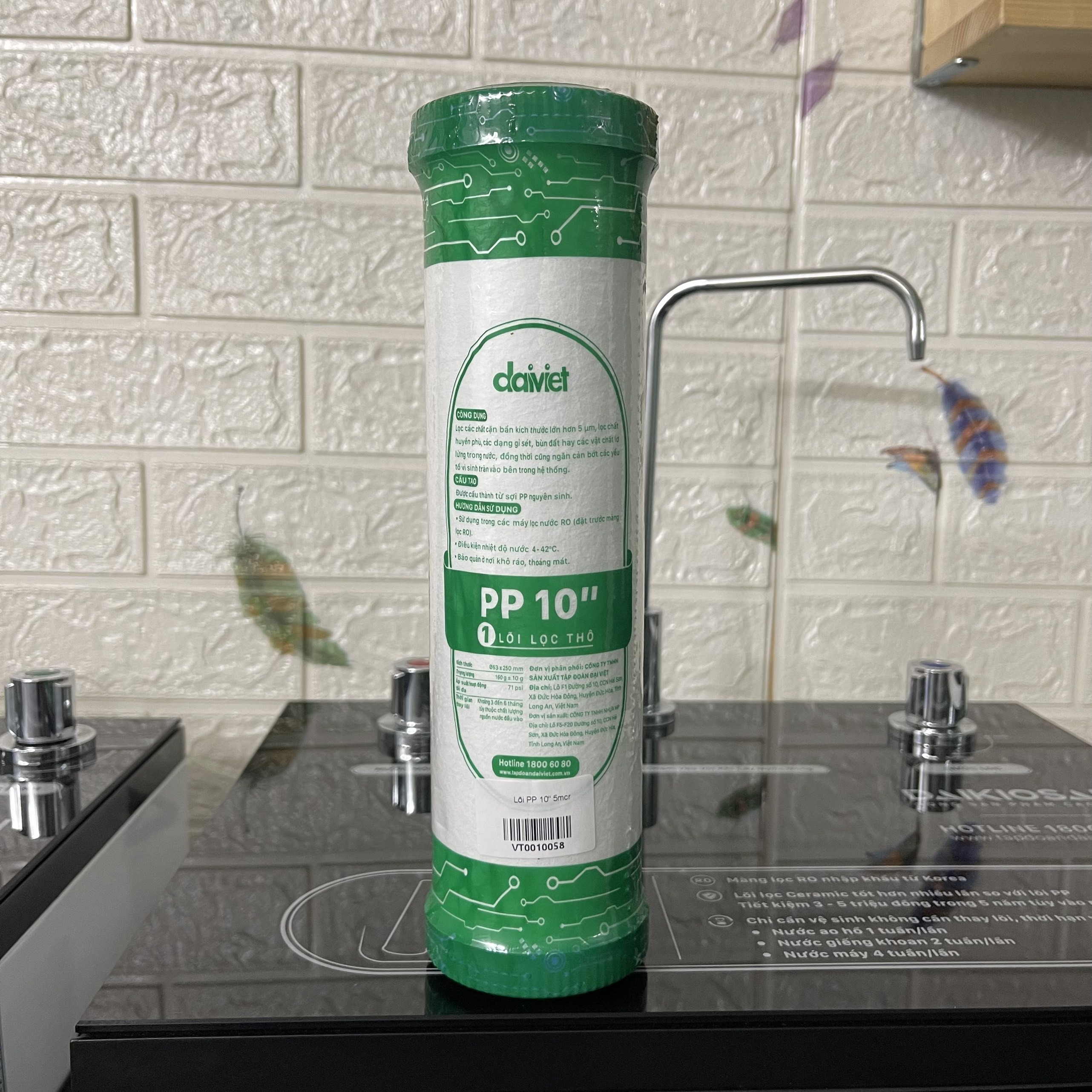 COMBO 3 LÕI MÁY LỌC NƯỚC ĐẠI VIỆT DAIKIOSAN PP-CTO-CERAMIC