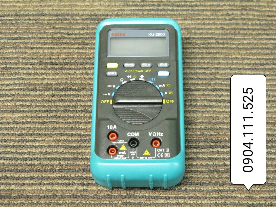 [HCM]Đồng hồ đo điện vạn năng Kaise KU-2600