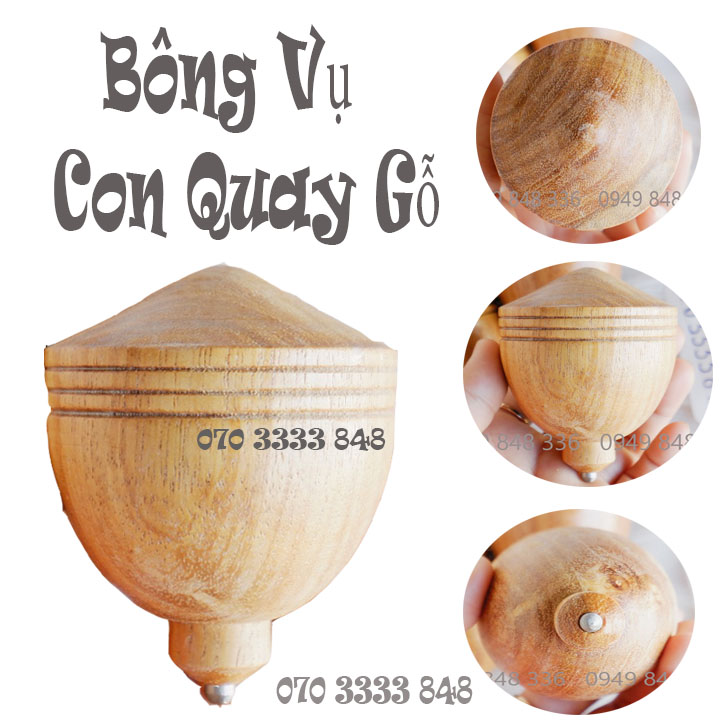 Con Quay Gỗ - Bông Vụ Đẹp Như Hình