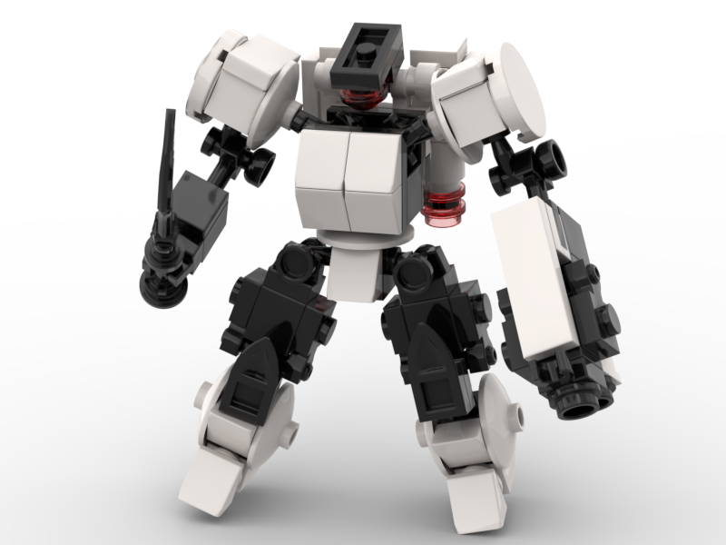 Đồ chơi lắp ráp Non Lego Moc Mech Swap