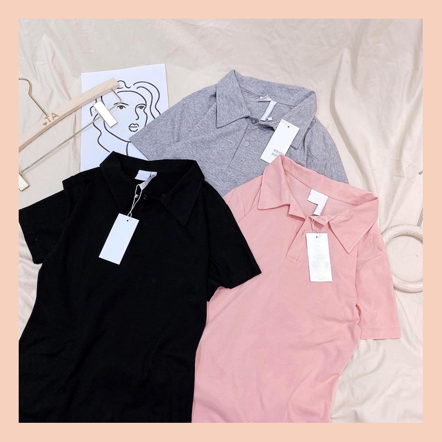 Váy Polo UNDERCOOL Dáng Suông Cổ Sơ Mi Chất Cotton Co Giãn