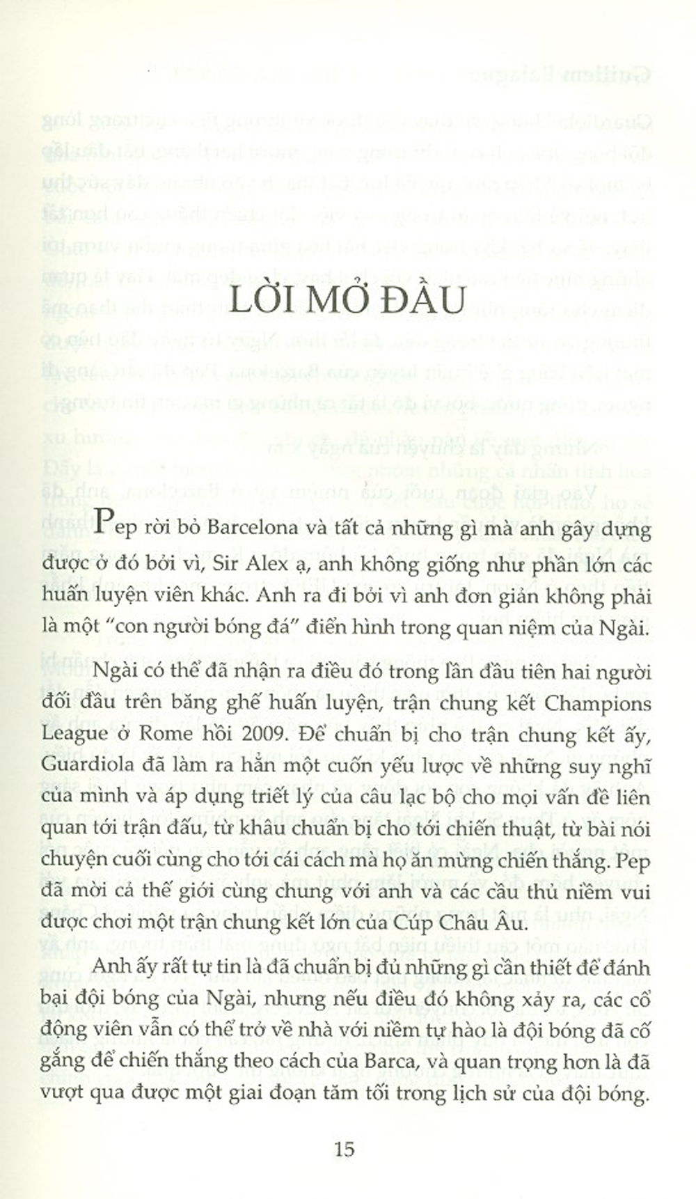 Pep Guardola - Một Cách Thắng Khác