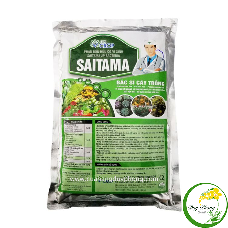 Saitama 1kg – phân bón hữu cơ vi sinh