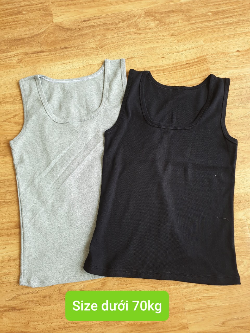 Áo ba lỗ ( áo sát nách) thun ( 55 -65 kg) tùy chiều cao