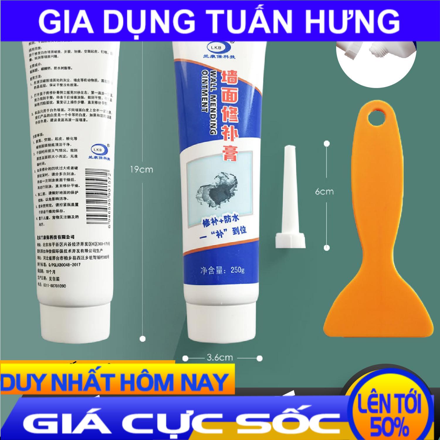 Set keo vá tường keo vá tường thông minh vá tường vá bể vá nhựa vá nứt thông minh, keo vá đa năng, giúp hàn kết vết nứt, tường nứt tiện dụng