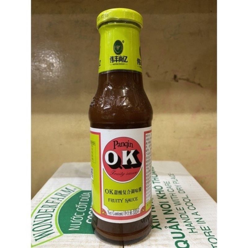Sốt ok 335gr/ sốt trái cây ok/ ok fruity sauce colman's