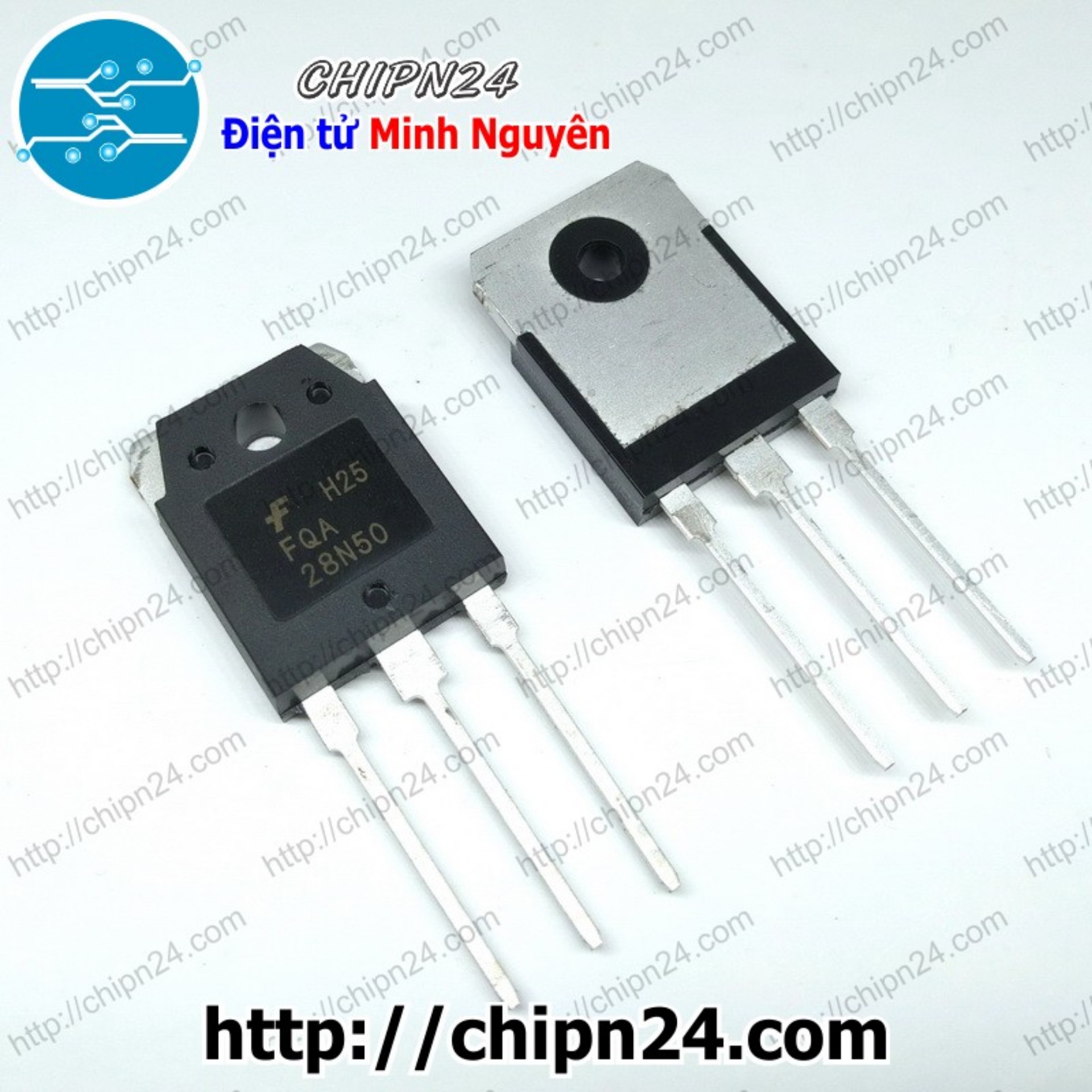 [1 con] (KT1) Mosfet 28N50 TO-247 28A 500V Kênh N (FQA28N50 FQA 28N50)