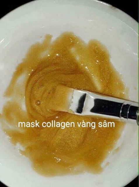 100g mask collagen vàng sâm 24k