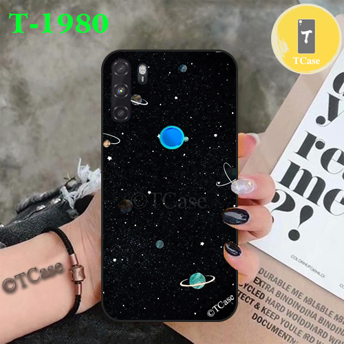 Ốp Lưng Vsmart Active 3 dẻo đen in hình Không Gian Vũ Trụ (Galaxy)