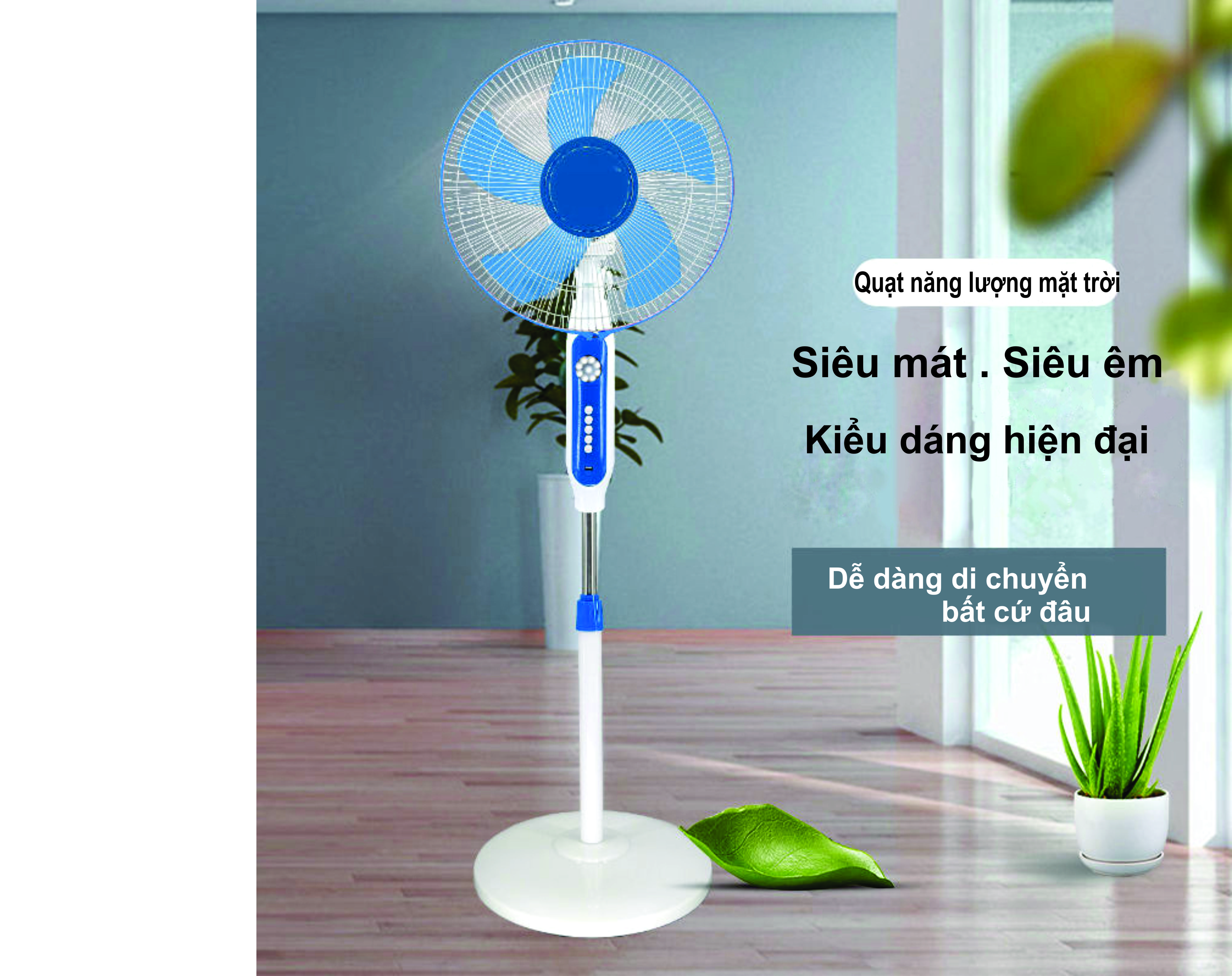 Quạt năng lượng mặt trời JD-188
