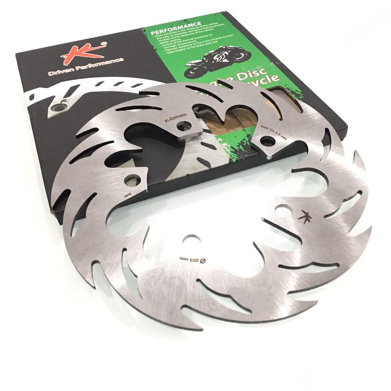 ĐĨA THẮNG SAU K-DRIVEN CHO EXCITER150 203MM