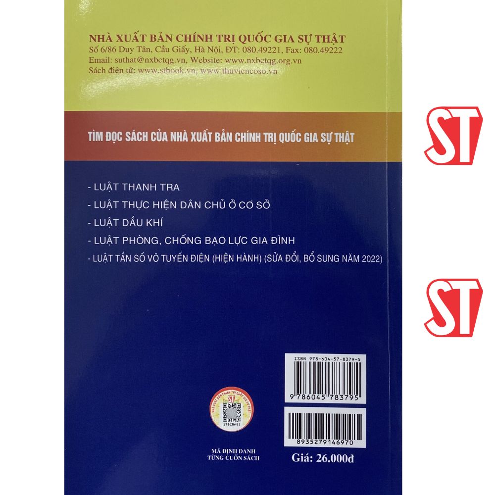 [Sách] Luật Phòng, chống rửa tiền