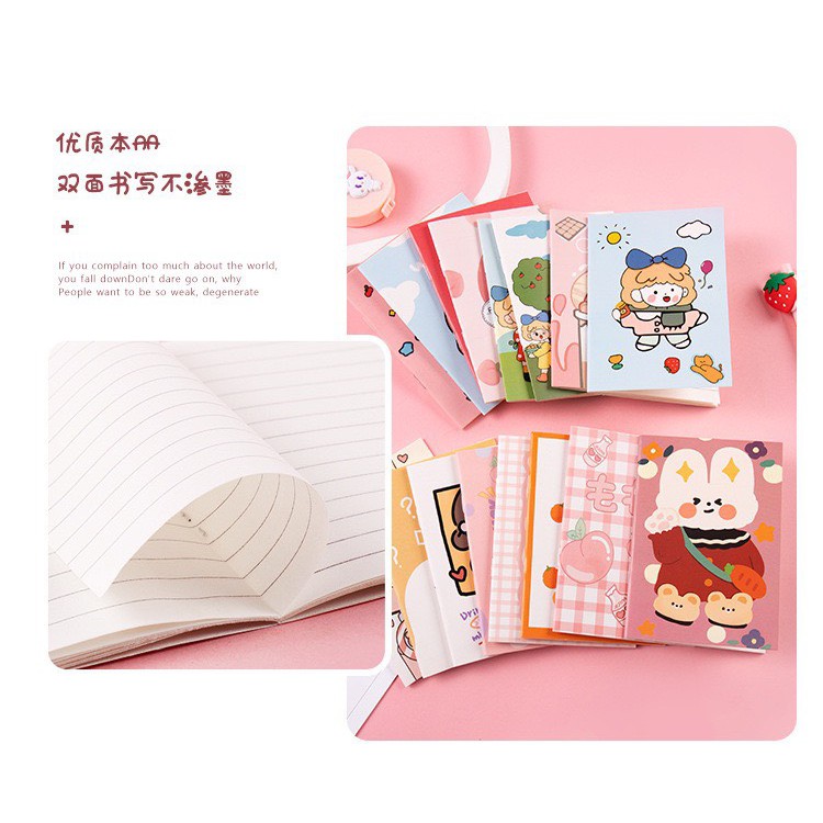 Sổ A7 mini cute dễ thương cực phẩm xinh xỉu - MiuSua