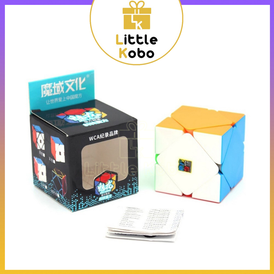 Rubik Skewb MoYu MeiLong Skewb Stickerless Rubic Biến Thể Đồ Chơi Trí Tuệ Trẻ Em Phát Triển Tư Duy - Little Kobo
