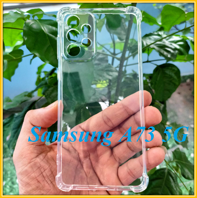 Ốp lưng Samsung Galaxy A73 5G - Ốp lưng dẻo chống sốc trong suốt, bảo vệ camera Samsung Galaxy A73 5G
