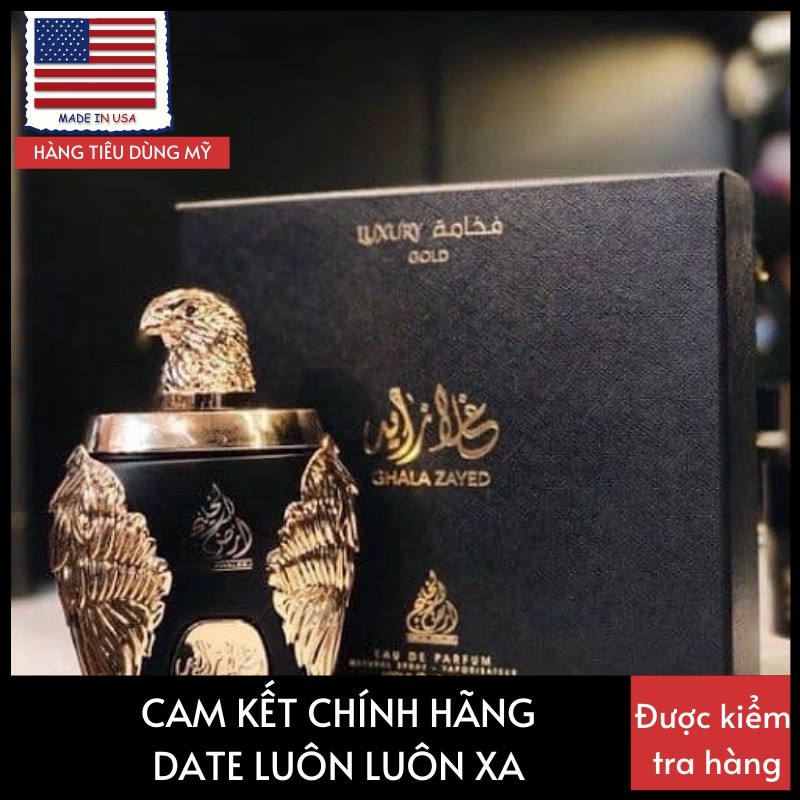 Nước Hoa DuBai GHALA ZAYED LUXURY GOLD EDP 100ml (Đại Bàng Vàng)
