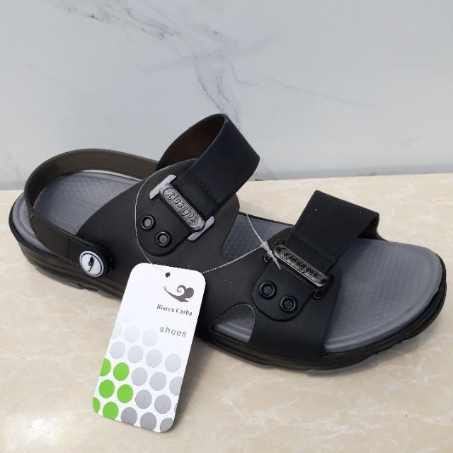 [Hcm]Super Light Men's Slippers with Horizontal Straps