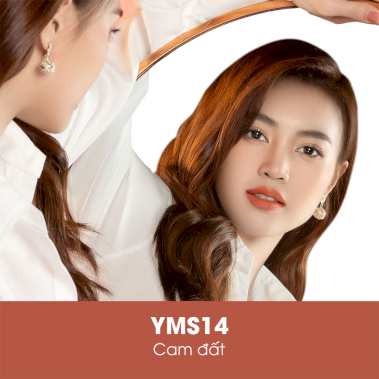 [SON YUMEISAKURA]Son Lì Matte Revolution Yumeisakura YMS14 - Orange Crush - Cam Đất