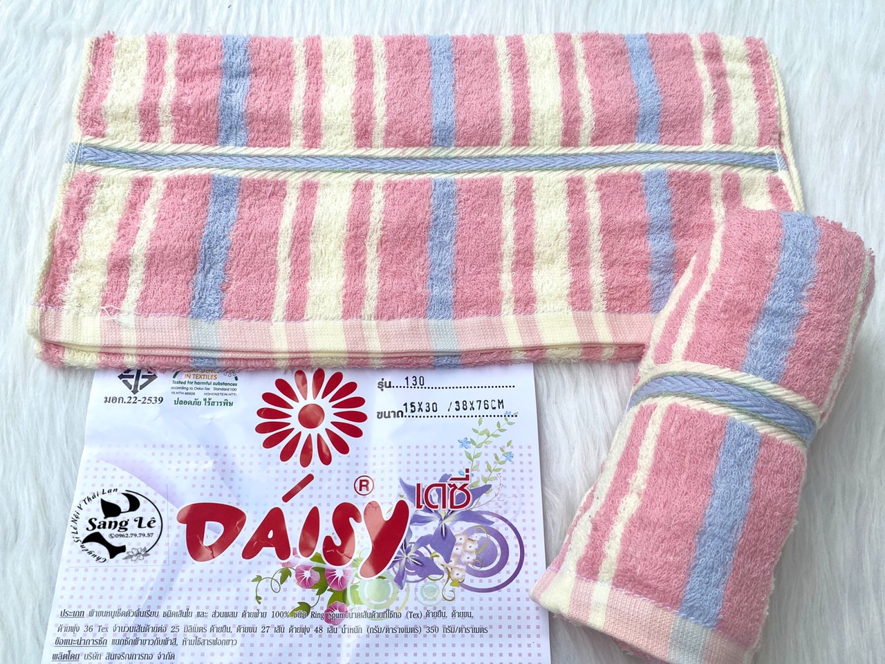 KHĂN TẮM THÁI LAN 130(MÀU NGẪU NHIÊN )