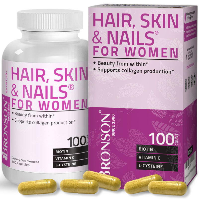 Organic Hair, Skin & Nails - 100 viên Mỹ - Đẹp da, tóc, móng