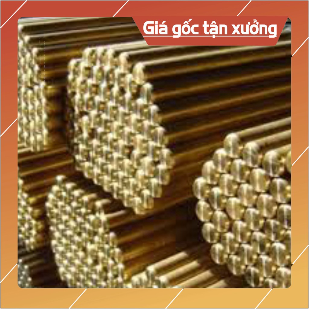 Đồng Thau Tròn ( Láp Đồng Thau) Vàng 5 Kích Thước