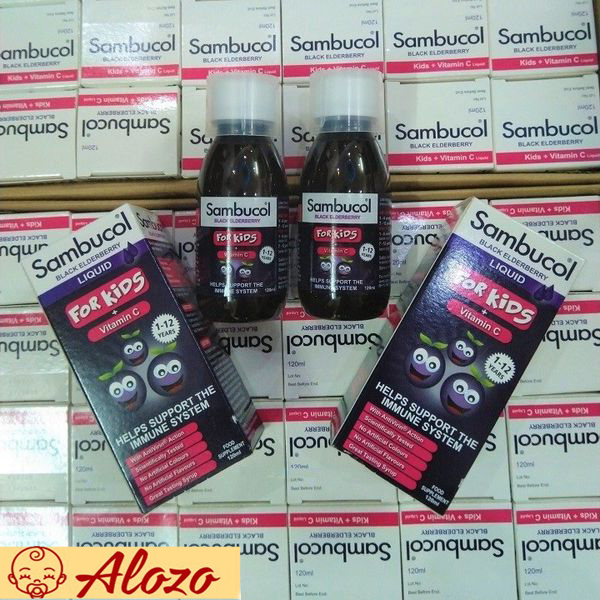 Siro Tăng Đề Kháng Sambucol Dành Cho Trẻ 120ml