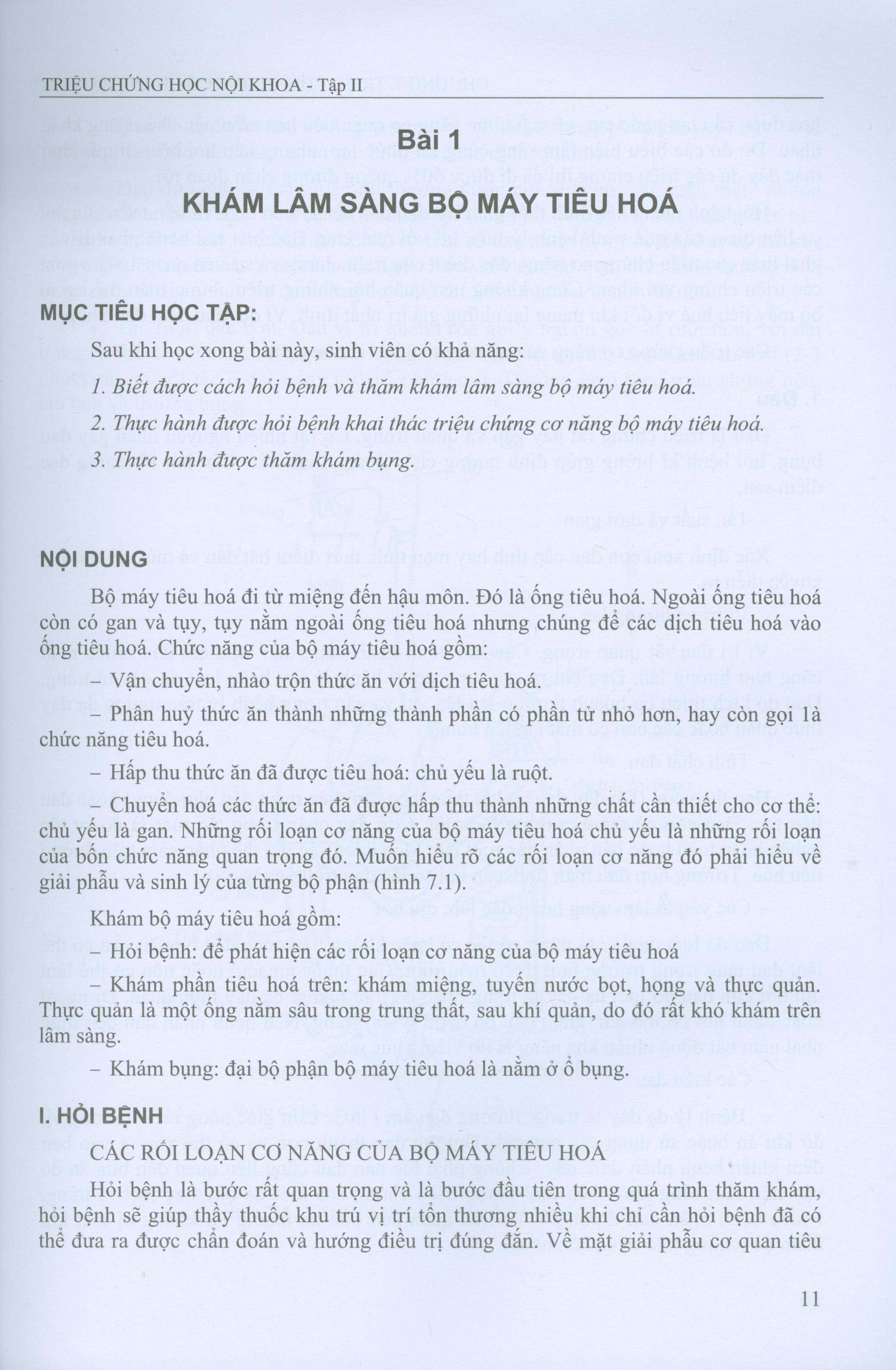 Triệu chứng học nội khoa Tập 2