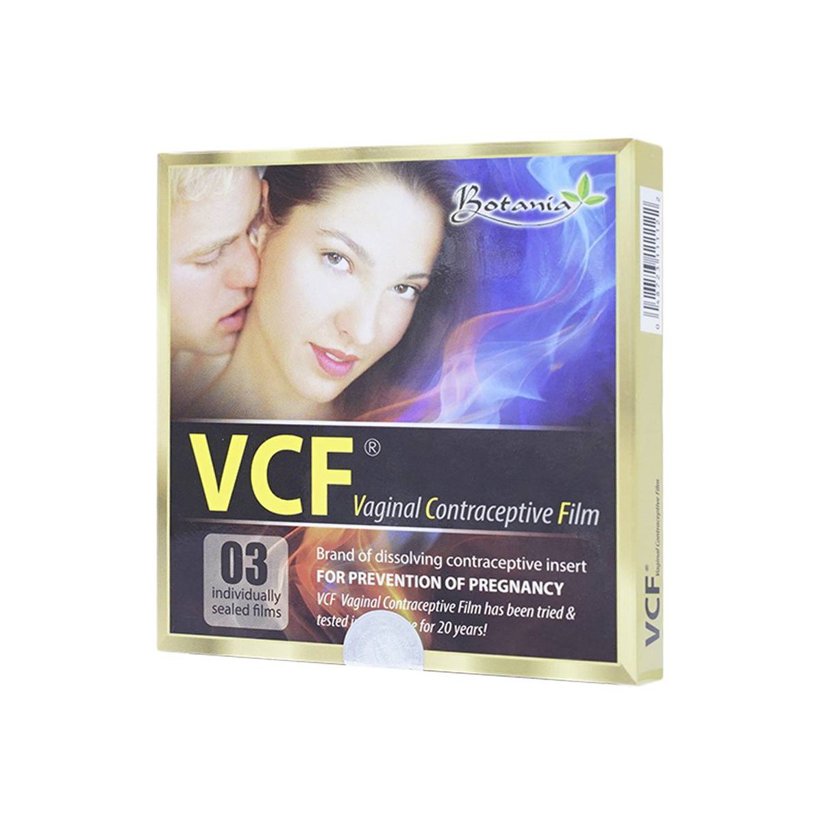 Màng Phim Tránh Thai VCF 3 Vỉ - Nhập Khẩu Từ Mỹ (USA)