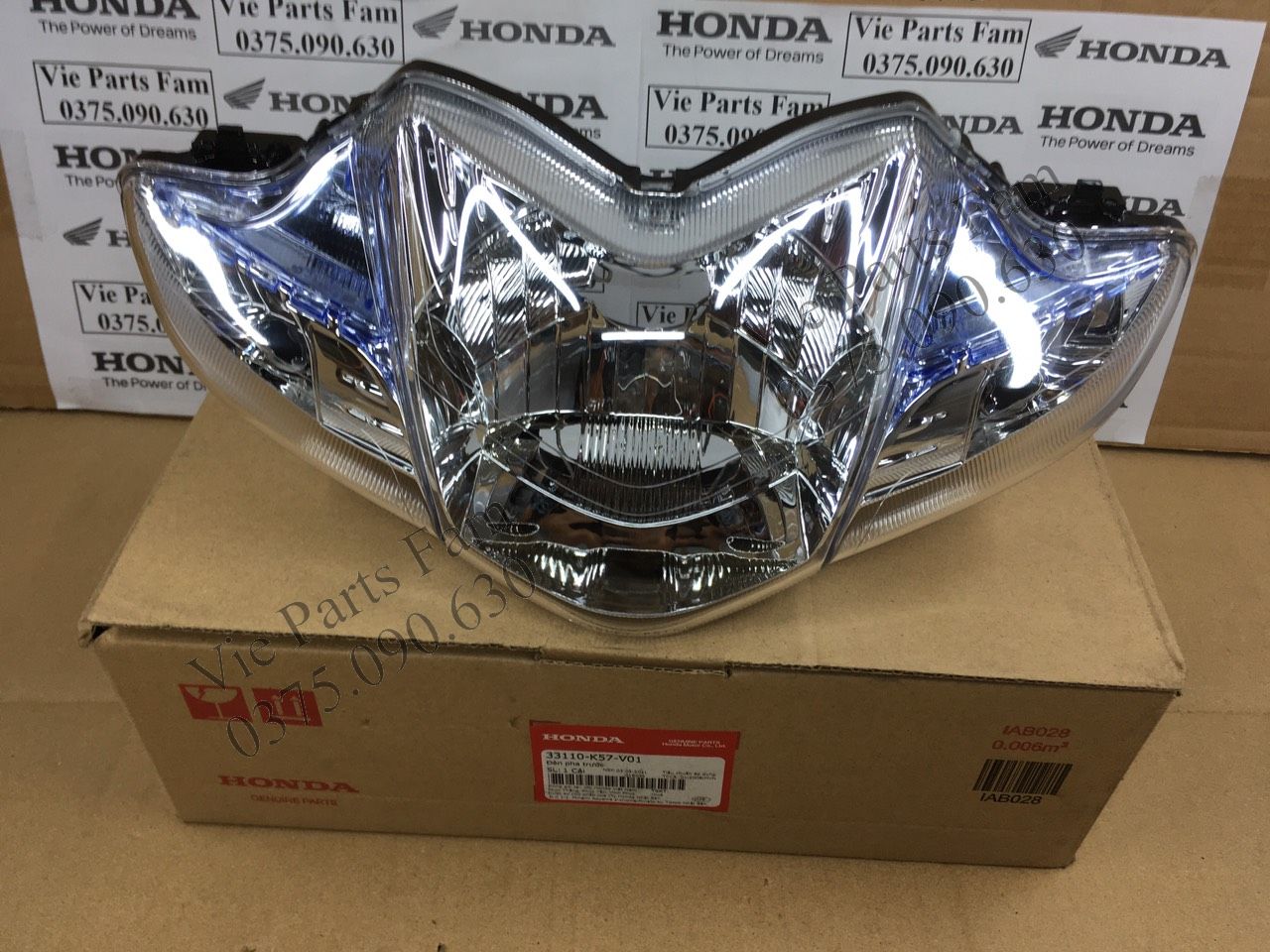 Đèn pha blade 110 , hàng din honda mới 100%