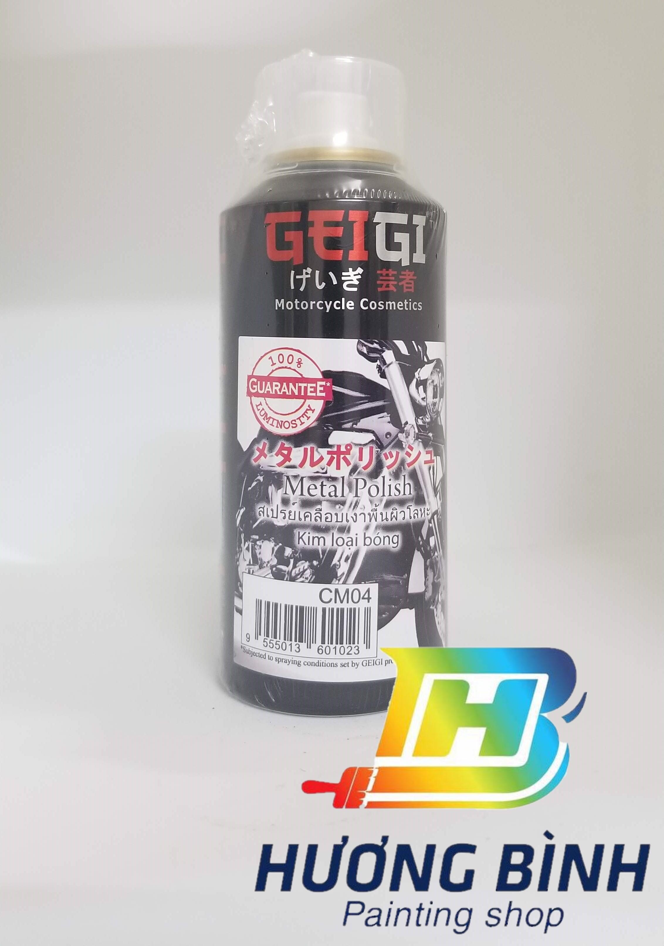 Chai xịt đánh bóng kim loại GEIGI - CM04