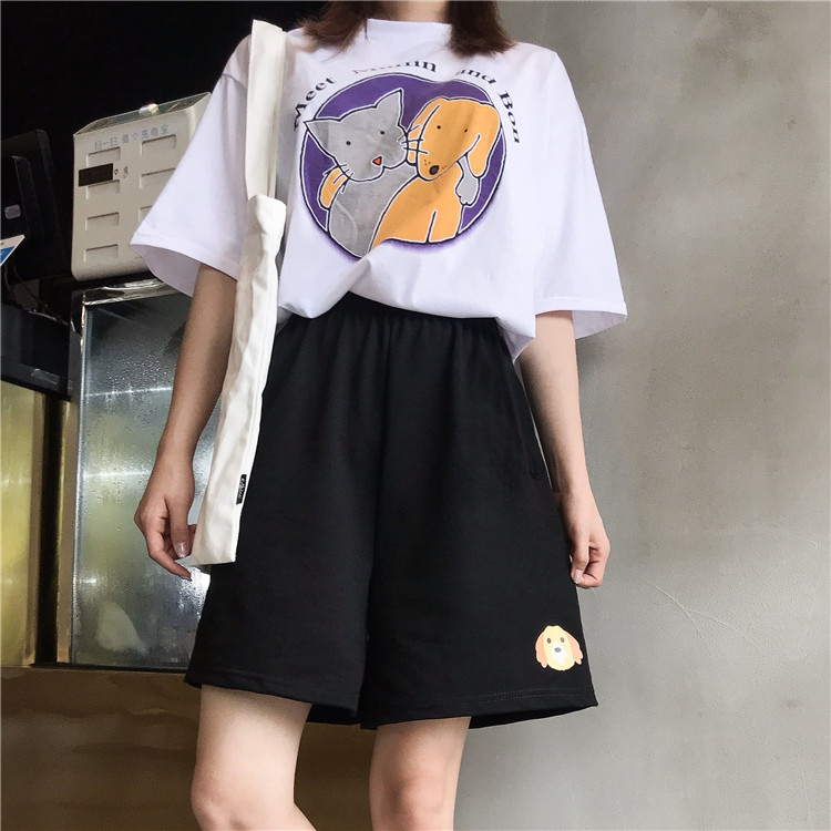 Quần short thun unisex quần short nam nữ qs09