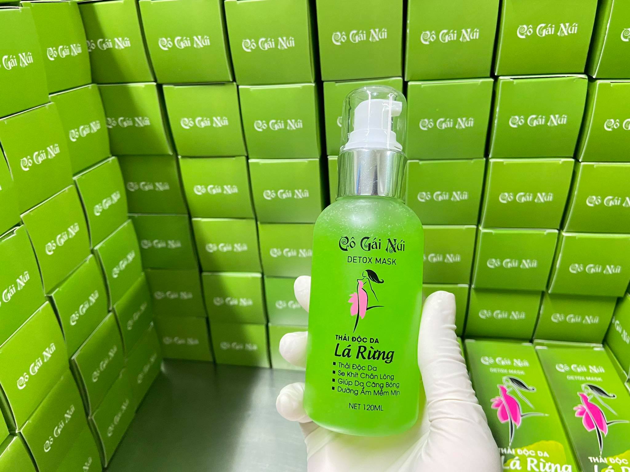 Thải Độc Da Lá Rừng Cô Gái Núi