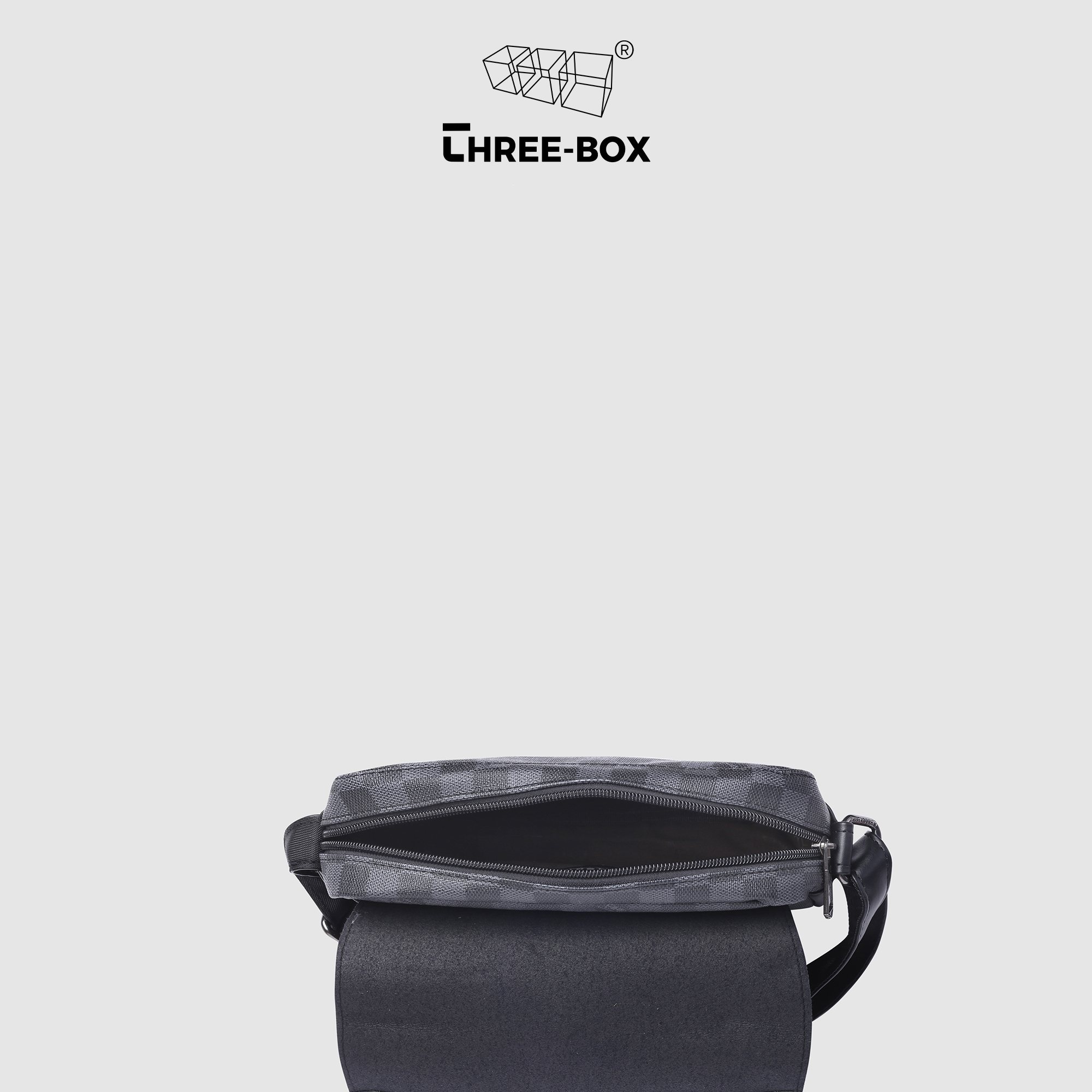 Túi đeo chéo mini basic Damier Three-Box - MS6410