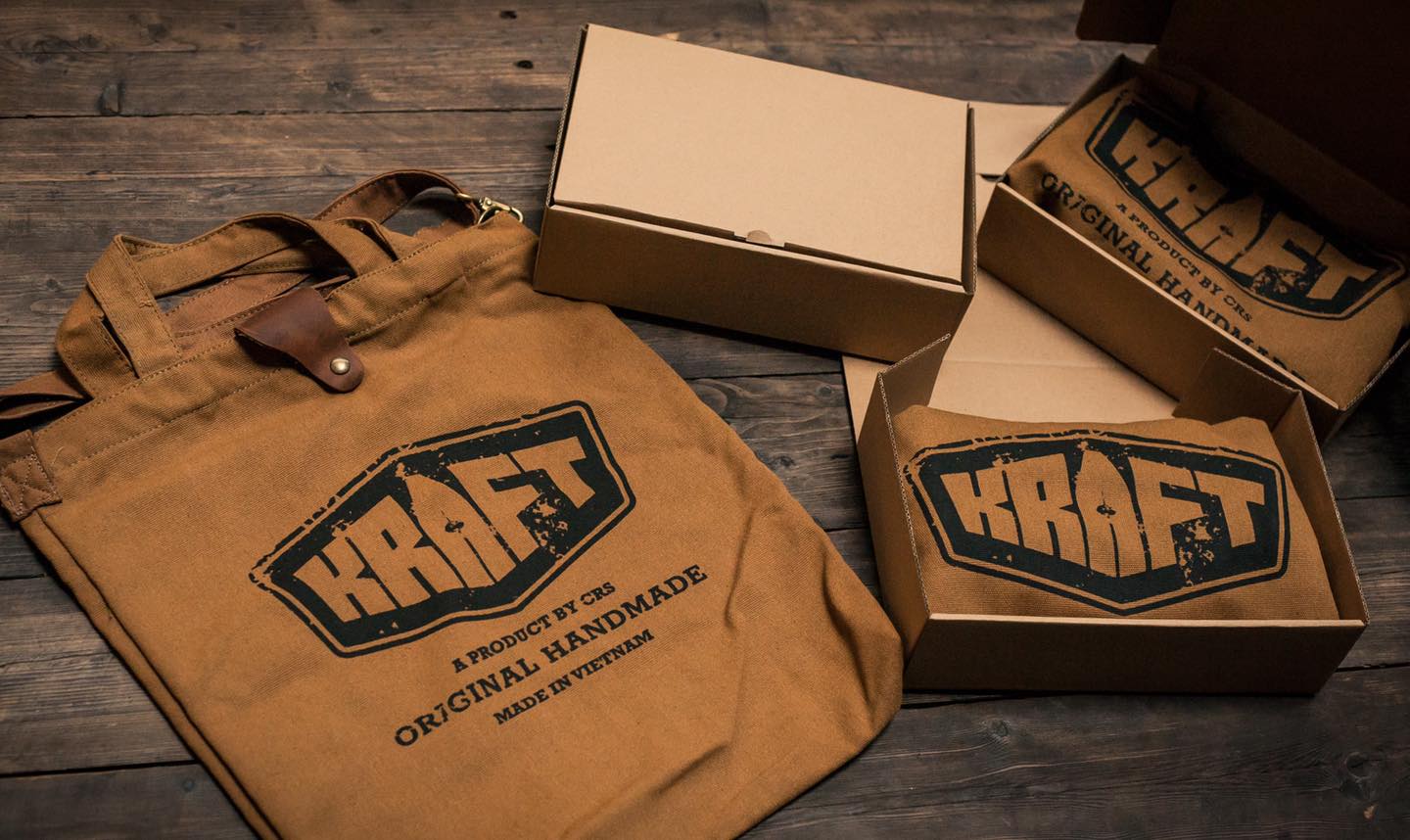 Tote KRAFT V2 - Túi Cavas KRAFT CAMPING
