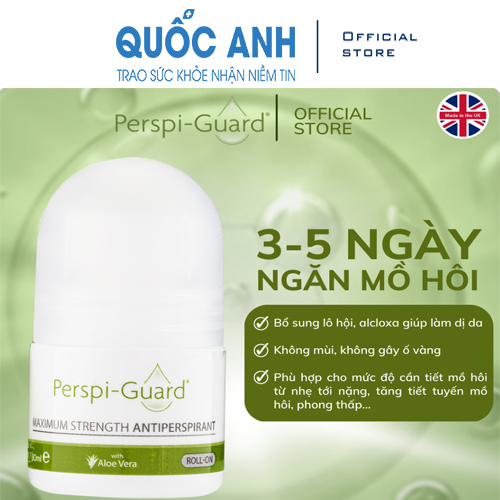 Lăn khử mùi ngăn mồ hôi 35 ngày PerspiGuard 30ml