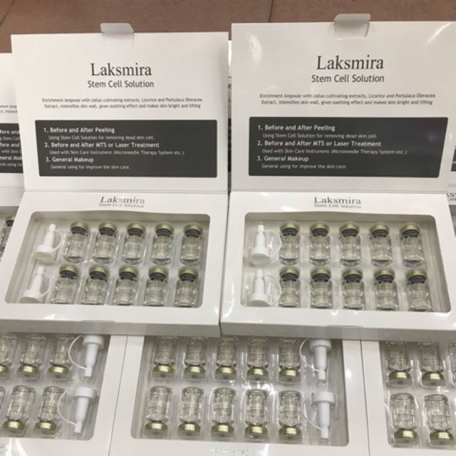 Tế Bào Gốc Laksmira Stem Cell Solution - Hộp 10 ống
