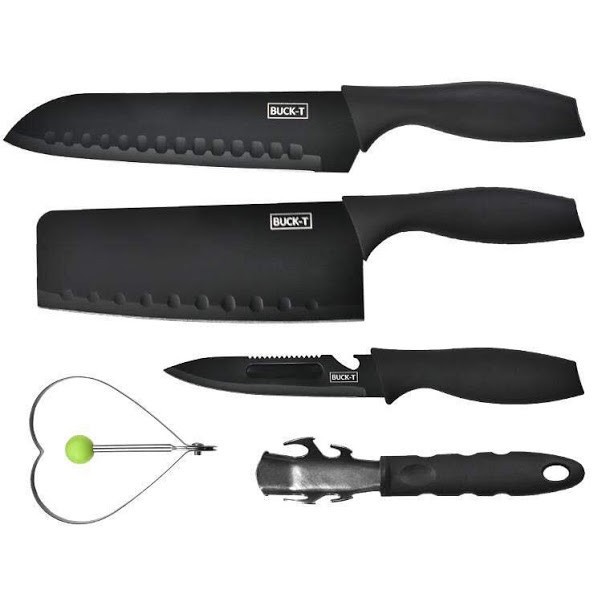 Kitchen knife set 5 dish ultra sharp super durable